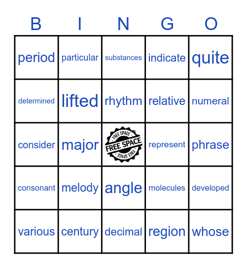 Most Missed Sight Words Bingo Card