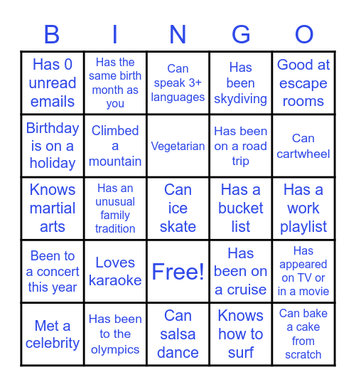 RPM Offsite Bingo! Bingo Card