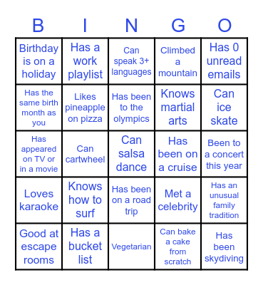 RPM Offsite Bingo! Bingo Card