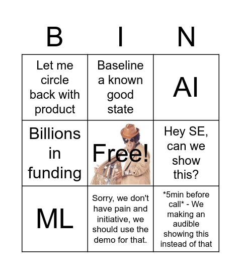 AE BINGO Card