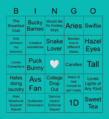 Auds Bingo Card