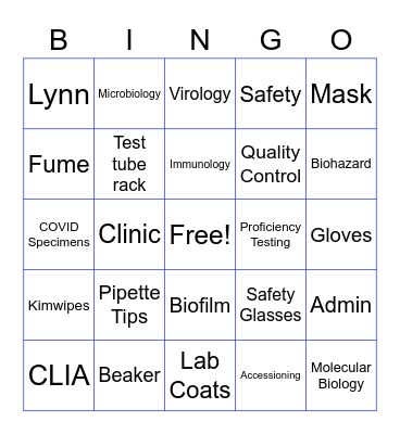 PHL BINGO Card