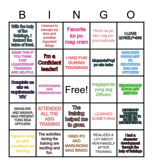 OFFICERS SUGARAL ERA Bingo Card