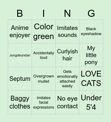 AMAKI Bingo Card