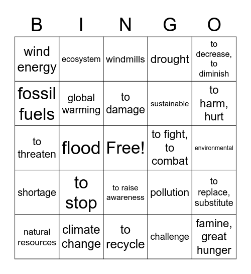 EC4 U5 ASD1 y ASD2 Bingo Card