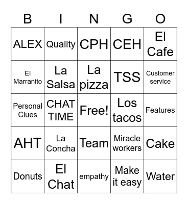 Let's play Bingo Card