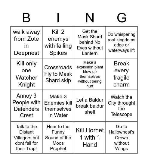 HK 21.4.22 Bingo Card