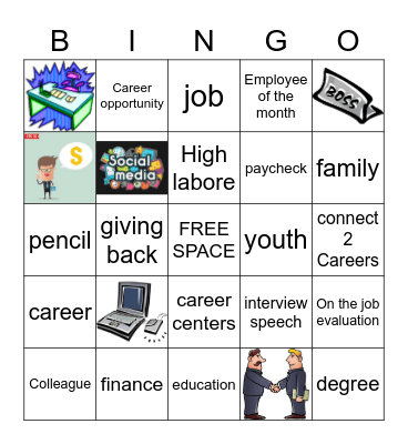 WORKFORCE BINGO Card