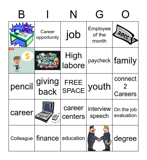 WORKFORCE BINGO Card