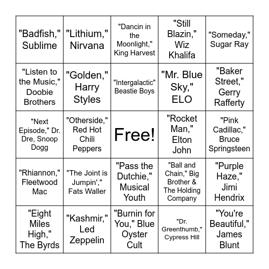 {error: theme not found} Bingo Card