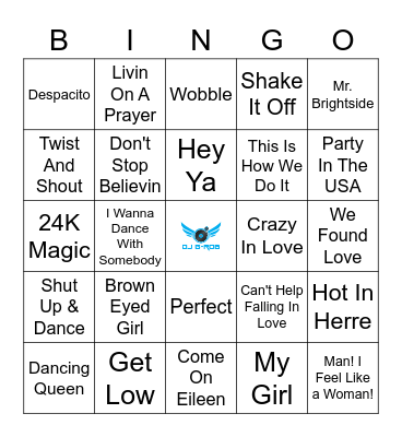 Top 200 Requested pt2 Bingo Card