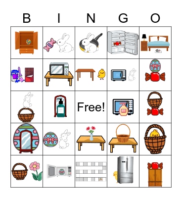 Where is the...? Bingo Card