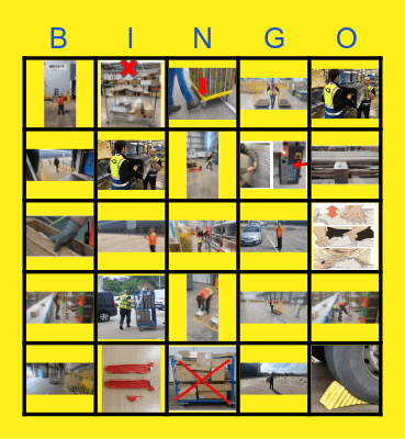 AMZL SAFETY BINGO Card