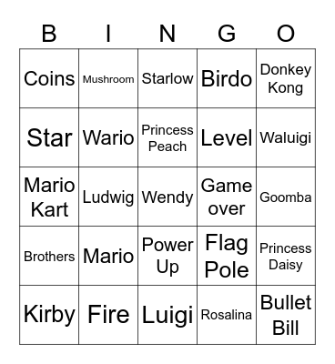 dcleedamii Bingo Card