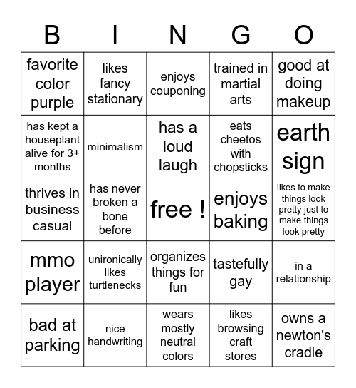 ultimate raina bingo Card