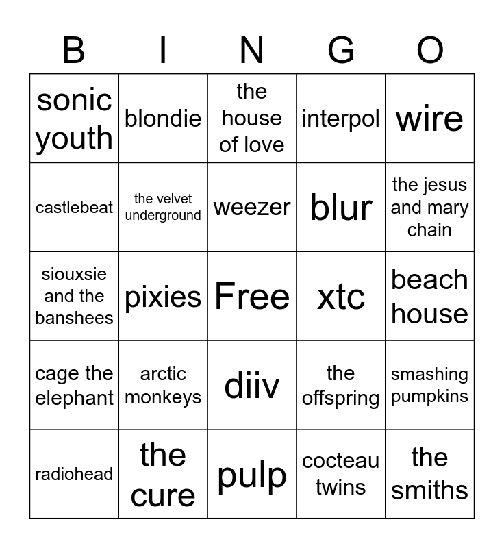 my-top-artists-from-last-month-bingo-card