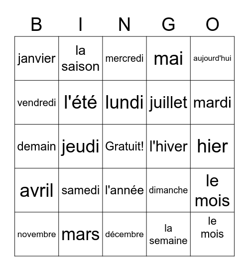 Ethan Liang Bingo Card