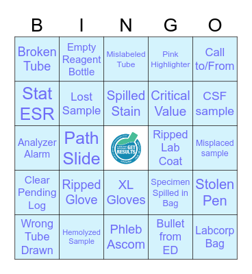 Lab Week 2022 Bingo Card