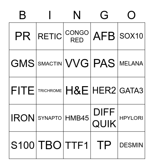 APDS LAB WEEK BINGO Card
