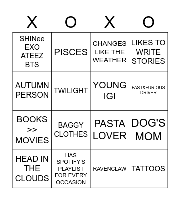 BINGO! Bingo Card