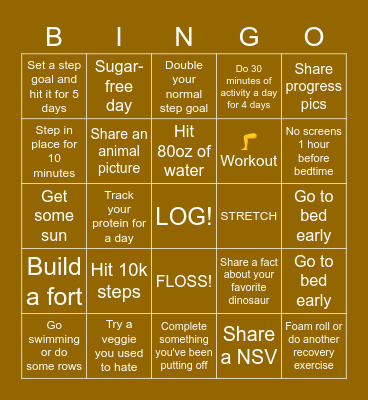 TITANABOA WEEK Bingo Card