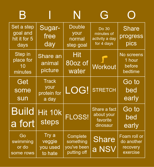 TITANABOA WEEK Bingo Card