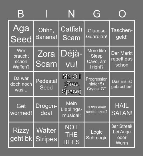 Sub-Multi Bingo! Bingo Card