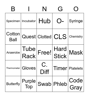 LACH LAB WEEK 2022 Bingo Card