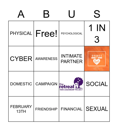 TLP BINGO REVIEW Bingo Card