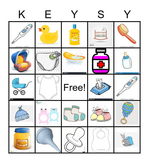 BERRY SWEET BABY Bingo Card