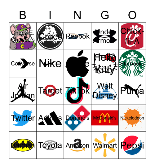 LOGO Bingo Card