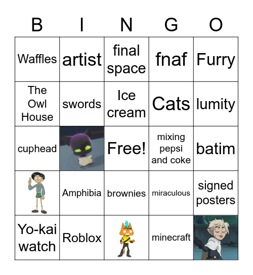 What do we have in common Bingo Card