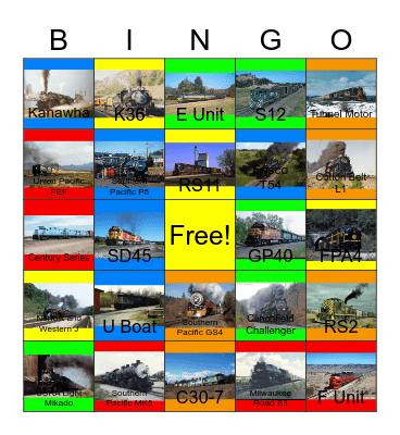 The Best of 80's and 90's Bingo Card