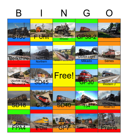 Best of the Midwest Bingo Card