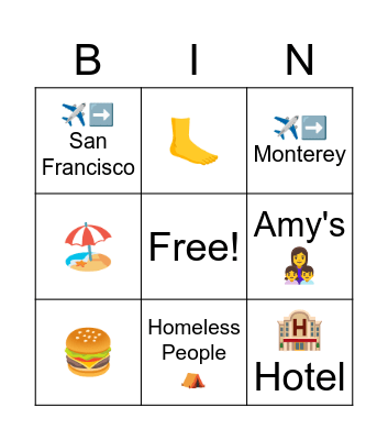 Deanna's Bitchin' Bingo! Bingo Card