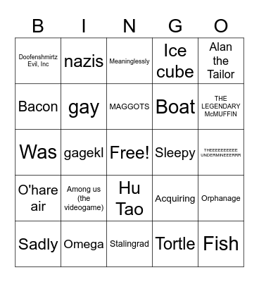D&D Bingo Card