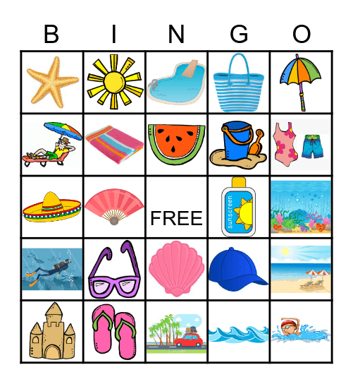 VERANO Bingo Card