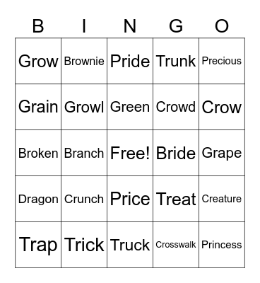 /r/ Blend Bingo Card