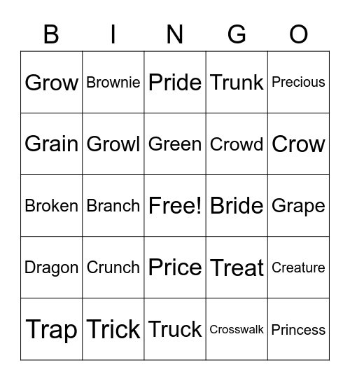 /r/ Blend Bingo Card