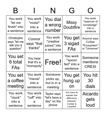 4.25.22 Bingo Card