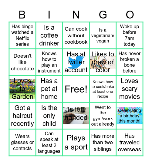 PHM OPS Bingo Card