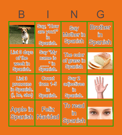 Practica Bingo Card