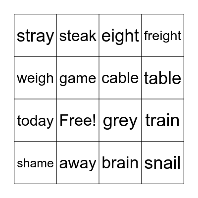 BINGO! Bingo Card