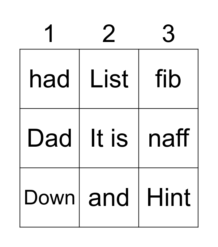 SOL BINGO! Bingo Card
