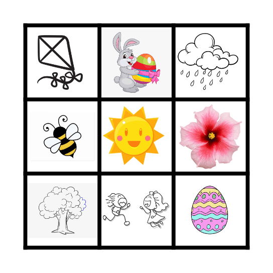 SPRING Bingo Card