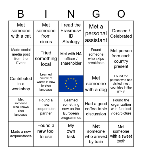 AccessAbility Bingo Card