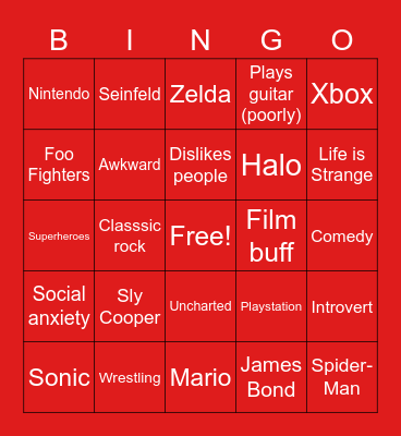 RealMFresh Bingo Card