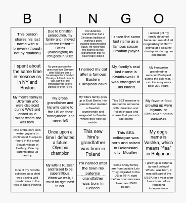 Sana-pean Bingo Card