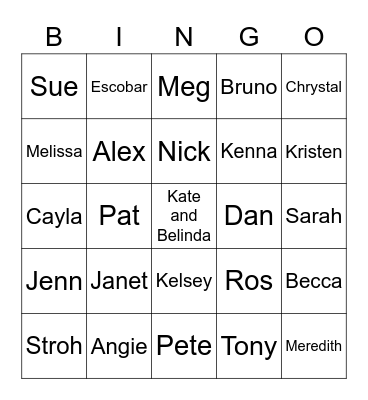 Who’s Going to Quit??? Bingo Card