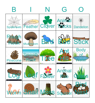 SPRING-O Bingo Card